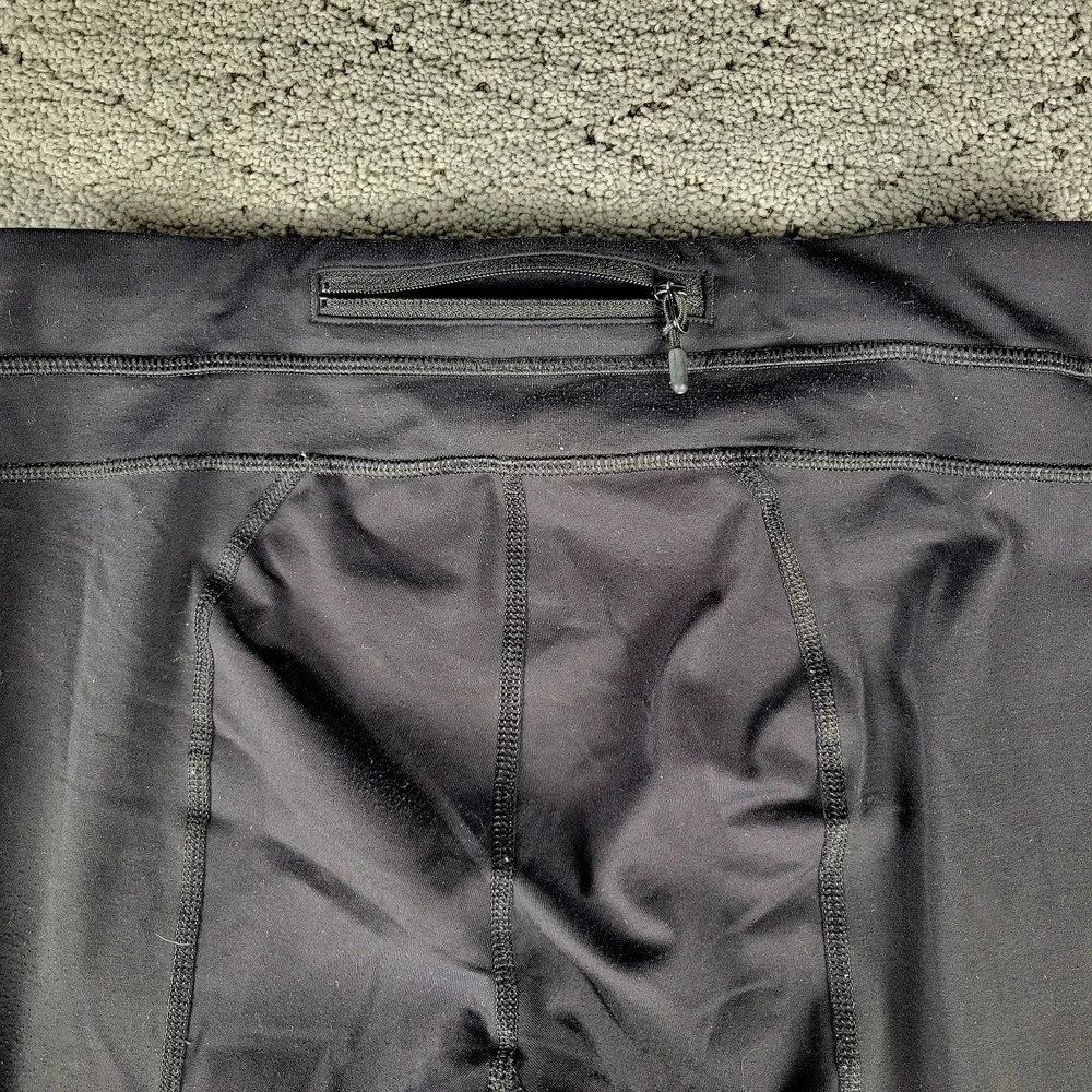 Lululemon Leggings Womens 6 Black Cropped Pull On Athleisure Stretch Slimming